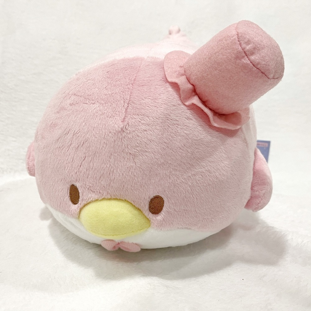 SANRIO’S TUXEDO SAM - Pink Kororin Lying Down Plushy - NWT